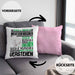 Wildtierforscher Geschenk Kaffee-Kissen mit Füllung 40x40 Geschenkidee für Wildtierforscher Ich Bin Wildtierforscher Ich Kann Es Dir Erklären Jedoch Nicht Für Dich Verstehen Spruch Lustig (Grau) Rosa Trendation