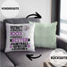 Paintballspieler Geschenk Lustiger Spruch für Paintballspieler Geschenkidee Bester Paintballspieler Der WeltKissen mit Füllung 40x40 (Grau) Grün Trendation