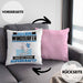 Windsurfer Kissen mit Füllung 40x40 Geschenk für Windsurfer Geburtstag Lustiger Spruch Was Ist Deine Superkraft (Grau) Rosa Trendation