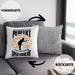 Boule Kissen mit Füllung 40x40 Geschenk Boule-Spieler Geschenkidee Spruch Ich Werfe Nicht toll Spektakulär (Grau) Grau Trendation