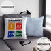 Primary Elemts Of Humor S Ar Ca Sm Chemiker Geschenkidee Sarkasmus Chemie Student GeschenkKissen mit Füllung 40x40 (Grau) Blau Trendation