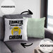 Triker Kissen mit Füllung 40x40 Geschenk Lustiger Spruch Triker Werden Nicht Grau Das Ist Chrom Geschenkidee Geburtstag (Grau) Grün Trendation