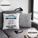 Country-Musiker Geschenk Kissen mit Füllung 40x40 Lustiger Spruch Ich Bin Country-Musiker Warum Weil Ich Es Kann Geschenkidee Bester Country-Musiker Geburtstag (Grau) Grau Trendation