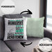 Wildnisexperte Geschenk Kaffee-Kissen mit Füllung 40x40 Geschenkidee für Wildnisexperte Ich Bin Wildnisexperte Ich Kann Es Dir Erklären Jedoch Nicht Für Dich Verstehen Spruch Lustig (Grau) Grün Trendation