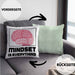 Entrepreneur Kissen mit Füllung 40x40 Entrepreneurship Geschenk Spruch Motivation Idee Mindset (Grau) Grün Trendation