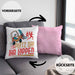 Gabelstapler Kissen mit Füllung 40x40 Geschenk Gabelstaplerfahrer Lagerist Geschenkidee Männer Platz Ihr Lappen Hupwagen Lager Geschenkidee (Grau) Rosa Trendation