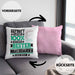 Wakeboarder Geschenk Lustiger Spruch für Wakeboarder Geschenkidee Bester Wakeboarder Der WeltKissen mit Füllung 40x40 (Grau) Rosa Trendation