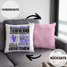 Tierfreund Geschenk Kaffee-Kissen mit Füllung 40x40 Geschenkidee für Tierfreund Ich Bin Tierfreund Ich Kann Es Dir Erklären Jedoch Nicht Für Dich Verstehen Spruch Lustig (Grau) Rosa Trendation