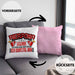 Bierpong Kissen mit Füllung 40x40 Geschenk Beerpong Spruch Geschenkidee (Grau) Rosa Trendation