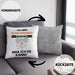 Pilates-Enthusiast Geschenk Kissen mit Füllung 40x40 Lustiger Spruch Ich Bin Pilates-Enthusiast Warum Weil Ich Es Kann Geschenkidee Bester Pilates-Enthusiast Geburtstag (Grau) Grau Trendation