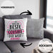 Cousine Kissen mit Füllung 40x40 Geschenk So Sieht Die Beste Cousine Der Welt Aus Geschenkidee (Grau) Grau Trendation