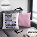 Chorsänger Geschenk Lustiger Spruch für Chorsänger Geschenkidee Bester Chorsänger Der WeltKissen mit Füllung 40x40 (Grau) Rosa Trendation