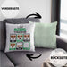 Jack Russel Besitzer Kissen mit Füllung 40x40 Geschenk Lustiger Spruch Geschenkidee Jack Russel Tricks Bleib (Grau) Grün Trendation