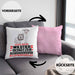 Wildtierschützer Geschenk Kissen mit Füllung 40x40 Ich Bin Wildtierschützer Aber Sag Doch Einfach Superheld Lustige Geschenkdiee für Wildtierschützer (Grau) Rosa Trendation