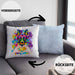 Schäferhund Besitzer Farbe Love Kissen mit Füllung 40x40 Geschenk Lustiger Spruch Geschenkidee Schäferhund Besitzerin (Grau) Blau Trendation