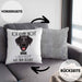 Labrador Besitzer Kissen mit Füllung 40x40 Geschenk Lustiger Spruch Geschenkidee Ich Kann Nicht Mein Labrador Hat Nein Gesagt (Grau) Grau Trendation