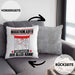 Marathonläufer Kissen mit Füllung 40x40 Geschenk für Marathonläufer Der Mann Der Alles Kann Geschenkidee zum Geburtstag (Grau) Grau Trendation