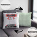 Flötist Kissen mit Füllung 40x40 Geschenk für Flötist Der Mann Der Alles Kann Geschenkidee zum Geburtstag (Grau) Grün Trendation