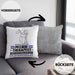 Pferdetherapeut Geschenk Kissen mit Füllung 40x40 Ich Bin Pferdetherapeut Aber Sag Doch Einfach Superheld Lustige Geschenkdiee für Pferdetherapeut (Grau) Grau Trendation