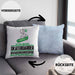 Skateboarder Geschenk Kissen mit Füllung 40x40 Ich Bin Skateboarder Aber Sag Doch Einfach Superheld Lustige Geschenkdiee für Skateboarder (Grau) Blau Trendation