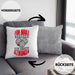Boule Kissen mit Füllung 40x40 Geschenk Boule-Spieler Geschenkidee Spruch Für Boule Geboren Zur Arbeit (Grau) Grau Trendation