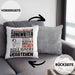 Songwriter Geschenk Kaffee-Kissen mit Füllung 40x40 Geschenkidee für Songwriter Ich Bin Songwriter Ich Kann Es Dir Erklären Jedoch Nicht Für Dich Verstehen Spruch Lustig (Grau) Grau Trendation