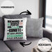 Kanute Geschenk Kissen mit Füllung 40x40 Lustige Geschenkidee für Kanute Geburtstag Niemand Ist Perfekt Aber Als Kanute Ist Man Nah Dran (Grau) Grau Trendation