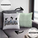 Kissen mit Füllung 40x40 für Parkour Fans Geschenk für Urbanen Sports Sportler Freerunning (Grau) Grün Trendation