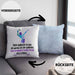 Volleyball Geschenk Kissen mit Füllung 40x40 Coach Herren Mädchen Kaffee Zubehör Volleyball-Spieler Spielerin (Grau) Blau Trendation