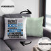 Synchronschwimmerin Geschenk Lustiger Spruch für Synchronschwimmerin Geschenkidee Bester Synchronschwimmerin Der WeltKissen mit Füllung 40x40 (Grau) Grün Trendation
