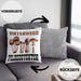 Pilzsammler Geschenk Kissen mit Füllung 40x40 Pilze Sammeln Geschenkidee Pilzsucher Pilzliebhaber Spruch (Grau) Grau Trendation