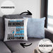 Breakdancer Geschenk Kaffee-Kissen mit Füllung 40x40 Geschenkidee für Breakdancer Ich Bin Breakdancer Ich Kann Es Dir Erklären Jedoch Nicht Für Dich Verstehen Spruch Lustig (Grau) Blau Trendation