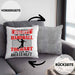 Lustige Kissen mit Füllung 40x40 für Handball Torhüter Torwart Geschenk Spruch Geschenkidee Handballtorwart (Grau) Grau Trendation