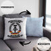 DDR Mann Kissen mit Füllung 40x40 Geschenk Unterschätze Niemals Einen Alten Mann Der In Der DDR AufgewachsenIst (Grau) Blau Trendation