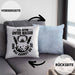 Taucher Kissen mit Füllung 40x40 Geschenkidee Männer Frauen Tauch-Profi Geschenk Ich Atme Unter Wasser Und Was Kannst Du So Häferl (Grau) Blau Trendation