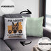 Schäferhund Besitzer Kissen mit Füllung 40x40 Geschenk Lustiger Spruch Geschenkidee Mir Reichts Ich Geh Zu Meinem Schäferhund (Grau) Grün Trendation