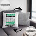 Gärtner Kissen mit Füllung 40x40 mit Spruch Garten Hobbygärtner Geschenk Lustig Gärtnerin Geschenkidee (Grau) Grau Trendation