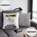 Jazz-Pianist Kissen mit Füllung 40x40 Geschenk für Jazz-Pianist Der Mann Der Alles Kann Geschenkidee zum Geburtstag (Grau) Grau Trendation