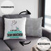 Tierforscher Geschenk Kissen mit Füllung 40x40 So Gut Kann Nur Ein Tierforscher Aussehen Geschenkidee (Grau) Grau Trendation