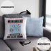 Meeresbiologe Kissen mit Füllung 40x40 Geschenk für Meeresbiologe Der Mann Der Alles Kann Geschenkidee zum Geburtstag (Grau) Blau Trendation