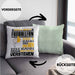 Fußballfan Geschenk Kaffee-Kissen mit Füllung 40x40 Geschenkidee für Fußballfan Ich Bin Fußballfan Ich Kann Es Dir Erklären Jedoch Nicht Für Dich Verstehen Spruch Lustig (Grau) Grün Trendation