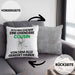 Cousin Geschenk Kissen mit Füllung 40x40 Lustige Geschenkidee Geburtstag für Cousin Ich Bin Dieser Legendäre Cousin Von Dem Alle Geredet Haben (Grau) Grau Trendation