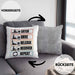 Rudern Kissen mit Füllung 40x40 Geschenk Catch Drive Release Recover Repeat Geschenkidee Ruderer (Grau) Grau Trendation