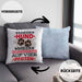 Hundebesitzer Kissen mit Füllung 40x40 Geschenk Hunde Mein Seelenverwandter Auf 4 Pfoten Geschenkidee Hunde Mama Frauchen Herrchen (Grau) Blau Trendation
