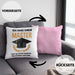Master Prüfung Kissen mit Füllung 40x40 bestanden Geschenk Abschluss Masterarbeit Exam Prüfung Graduation (Grau) Rosa Trendation