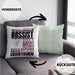 Bassist Geschenk Kaffee-Kissen mit Füllung 40x40 Geschenkidee für Bassist Ich Bin Bassist Ich Kann Es Dir Erklären Jedoch Nicht Für Dich Verstehen Spruch Lustig (Grau) Grün Trendation