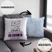 Designer Geschenk Kissen mit Füllung 40x40 So Gut Kann Nur Ein Designer Aussehen Geschenkidee (Grau) Blau Trendation