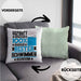 Schwimmer Geschenk Lustiger Spruch für Schwimmer Geschenkidee Bester Schwimmer Der WeltKissen mit Füllung 40x40 (Grau) Grün Trendation