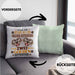 Golden Retriever Besitzer Kissen mit Füllung 40x40 Geschenk Lustiger Spruch Geschenkidee Was Ist Besser Als Ein Golden Retriever (Grau) Grün Trendation