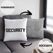 Security Kissen mit Füllung 40x40 für Türsteher Wächter Geschenk für Beschützer (Grau) Grau Trendation